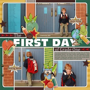 First Day of Grade One