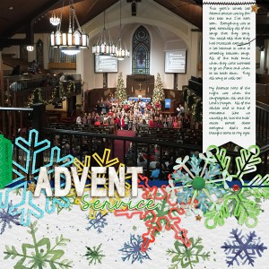 School Advent Service