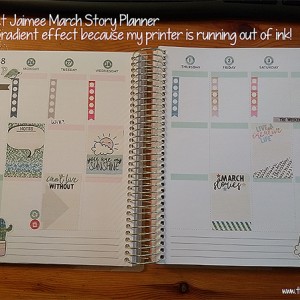 2018 March Planner