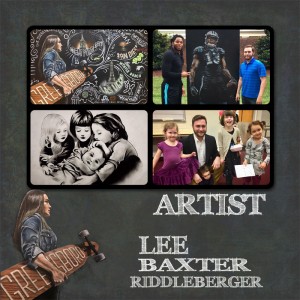 Chalk Artist Lee Baxter Riddleberger