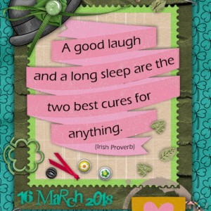 Good Laugh & Long Sleep