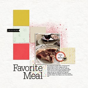Favorite Meal (March PRD challenge)