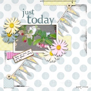 Just Today - April Challenge