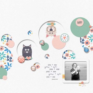 Raileigh and Me (Folly Beach)- December 2008