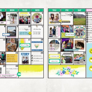 April Planner Review Page