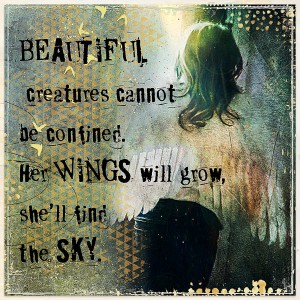 HER WINGS WILL GROW