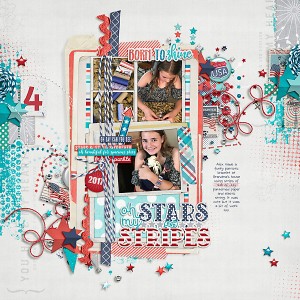 2017 Alex Crafts A Patriotic Bracelet