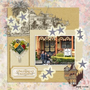 Gingerbread Mansion - July Challenge