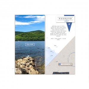 traveler's notebook: weekend vibes