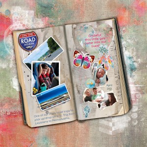 CIJ-Traveler's Notebook A Day - Prompts 8 & 9