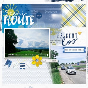 The drive on the scenic route