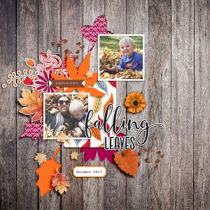Falling leaves