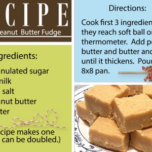 My Mom's Peanut Butter Fudge Recipe
