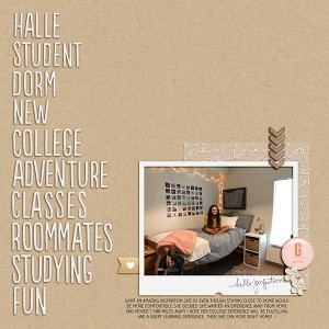 Halle's Dorm Room