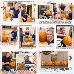 Carving Pumpkins 2018