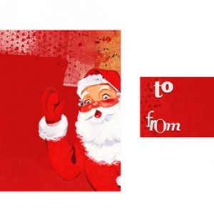 Santa Gift-Tag