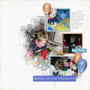 4th Birthday Page 1
