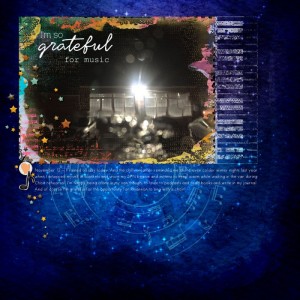 I'm so grateful for music