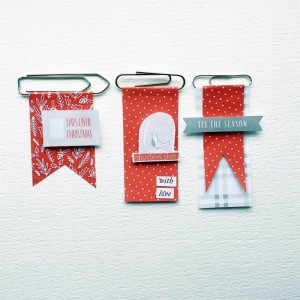 Paper clip flags