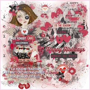Journaling Challenge-December-Comfort Food-Cheeri-o