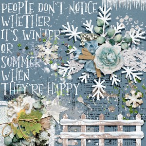 People don't notice...