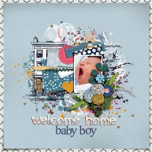 Welcome Home Baby Boy