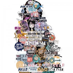 MOC7-Day11-Art Journaling-What's On The INside!?!-Silhouettes-New Me