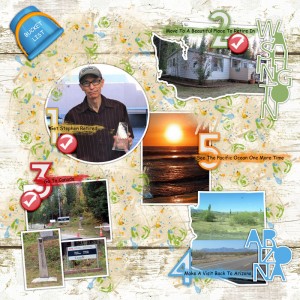 JANUARY 7:  THE BUCKET LIST