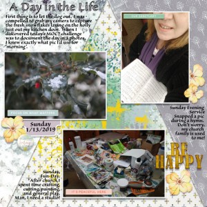 Day 13- A Day In The Life