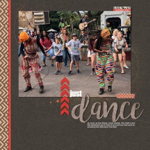 MOC Day 12 - Hidden Photo Title- Just Dance