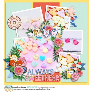 Candy sweetheart