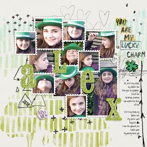 2018  You Are My Lucky Charm Alex