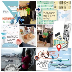 at the airport