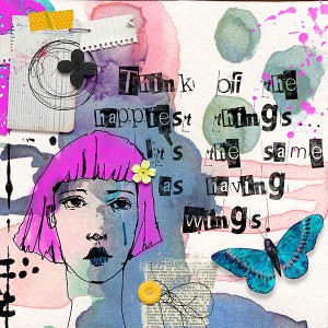 Think of the happiest things