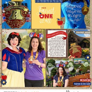 Snow White Princess Medal