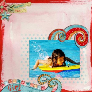 Boogie Board Girl