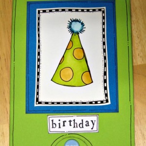 Birthday Boy (hybrid card)