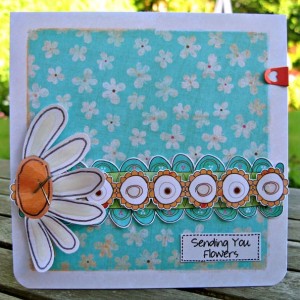 Sending You Flowers (hybrid card)
