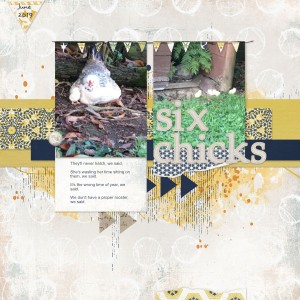 July speed scrap: Six Chicks
