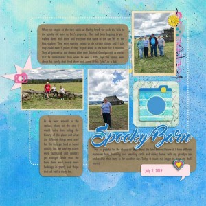 Spooky-Barn July 2019 Journaling Challenge