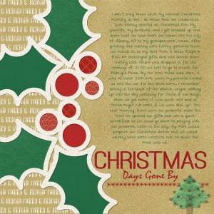 Christmas Days Gone By