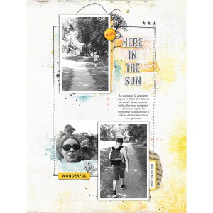 Here in the sun