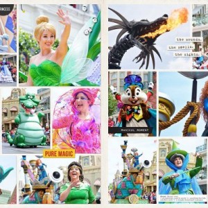 April 2017- Festival of Fantasy Two Page Layout