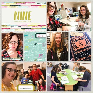 Project Life 2019 Week 9 (left)
