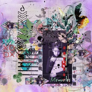 Art Journaling-September-Week #4-A Lifetime Of Memories