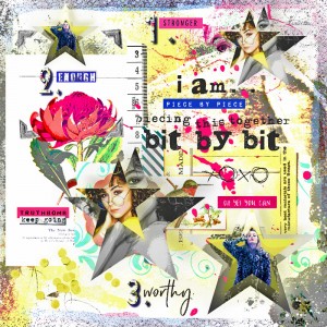 Art Journaling-Monthly Muse-October-Week#3-Strength & Perseverance