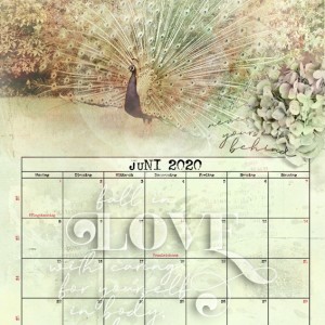 NBK-Design Calendar - June 2020 - Selfcare