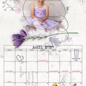 Calendar-April