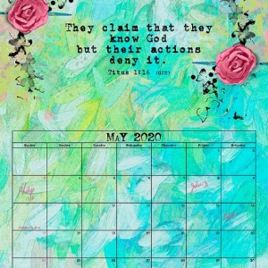 May 2020 Calendar