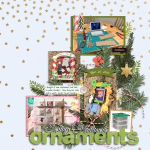 Sorting Hallmark Ornaments